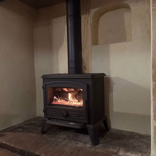 Installation de poêle à bois par L'Artisan du feupoêle à bois