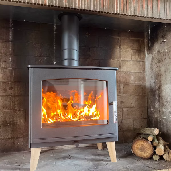 Installation de poêle à bois par L'Artisan du feupoêle à bois