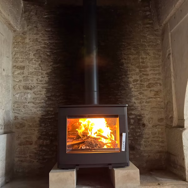 Installation de poêle à bois par L'Artisan du feupoêle à bois