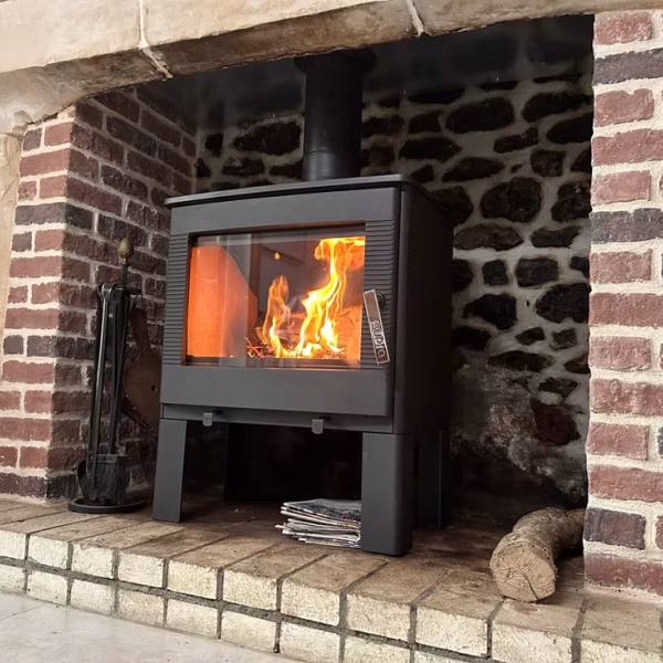 Installation de poêle à bois par L'Artisan du feupoêle à bois