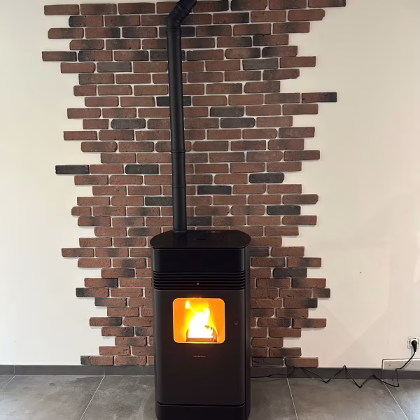 Installation de poêle à granule par L'Artisan du feupoêle à granule